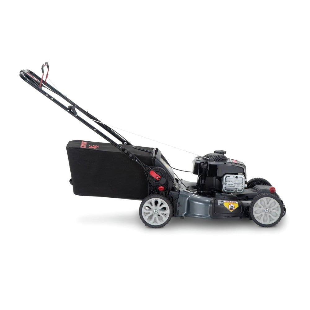 Troy-Bilt 21” 150cc 3-Cycle Gas Powered Front Wheel Drive Self-Propelled Lawn Mower, with Rear Bag