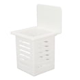 thumbnail image 3 of Estante de drenaje para baño, plástico adhesivo, impermeable, pequeño organizador de cesta de ducha de pared, 3 of 14