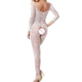 thumbnail image 3 of Fvwitlyh Bas Résille pour Femmes Taille / Lingerie Body One Bas Femmes, 3 of 3