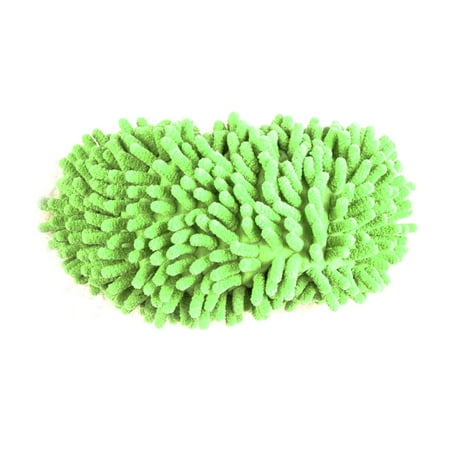 1 Pair Multi Function Chenille Washable Dust Mop Slippers Mopping Floor Shoe (Best Class In Mop)