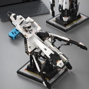 Space Shuttle Building Block Sets, Galaxy UFOs Spaceship Model Kit, Milky Way Space Ship Building Toys