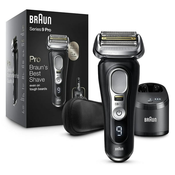 Maquinilla de afeitar eléctrica Braun Series 9 Pro 9460 cc para hombre negra