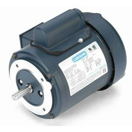 1/4 hp 1725 RPM 48CZ Frame TEFC C-Face (no base) 115/208-230V Leeson Electric Motor #