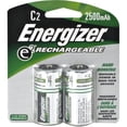 thumbnail image 1 of Energizer Recharge C Batteries 2500mAh NiMH Pack of 2, 1 of 2