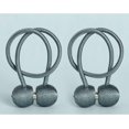 thumbnail image 1 of Decorative Strong Magnetic Curtain Tiebacks Curtain Holdbacks,Modern Simple Style Drape Tie Backs Curtain Tie for Small, Thin Or Sheer Window Drapries-Blue-2 Piece, 1 of 5