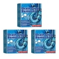 thumbnail image 2 of Drain Clog Remover, Fast Acting Drain Cleaner Tablets, for Kitchen Sink Bathroom Shower Bathtub, Dissolves Hair Grease Blockages, 12pcs, 3 Box, 2 of 8