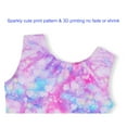 thumbnail image 4 of Leotard for Girls Gymnastics Little Kids Size 6-7 Years Old Sparkly Colorful Practice Unitards, 4 of 6