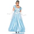 thumbnail image 3 of Disney Princess Blue Cinderella Halloween Fancy-Dress Costume for Adult, Women's Plus Size, 3 of 5