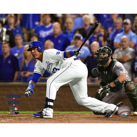 Print Photo Card - Salvador Perez game winning hit 2014 American League Wild Card Game Photo Print