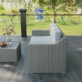 thumbnail image 6 of HAPPATIO 7-Piece Wicker Patio Conversation Set with Beige Cushions, 6 of 8