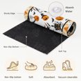 thumbnail image 6 of Entryway Rug 2'x3', Orange Pumpkins Halloween Kitchen Runner Rugs Non-Slip Carpet Mats, Black Castle Orange Plaid Bedside Rugs Runners Washable Floor Carpet for Bathroom Laundry Room, 6 of 8