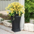 thumbnail image 2 of ZOELNIC 12 Bundles Artificial Flowers Outdoor Fake Flowers for Decoration UV Resistant No Fade Faux Plastic Plants Garden Porch Window Box Décor, 2 of 8