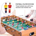 thumbnail image 2 of OUNONA 4Pcs Foosball Player Toys PVC Red Professional Design Table Football Parts for Fan Gear, 2 of 8