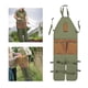 thumbnail image 4 of Delantal de trabajo de tela Oxford impermeable con bolsa de herramientas macenamiento Protección de las piernas del pantalón Orchard Farm DYNWAVEMX delantal de trabajo, 4 of 8
