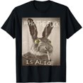 thumbnail image 1 of Camiseta de conejo divertida con diseño retro de Who The F_ck is Alice, 1 of 2