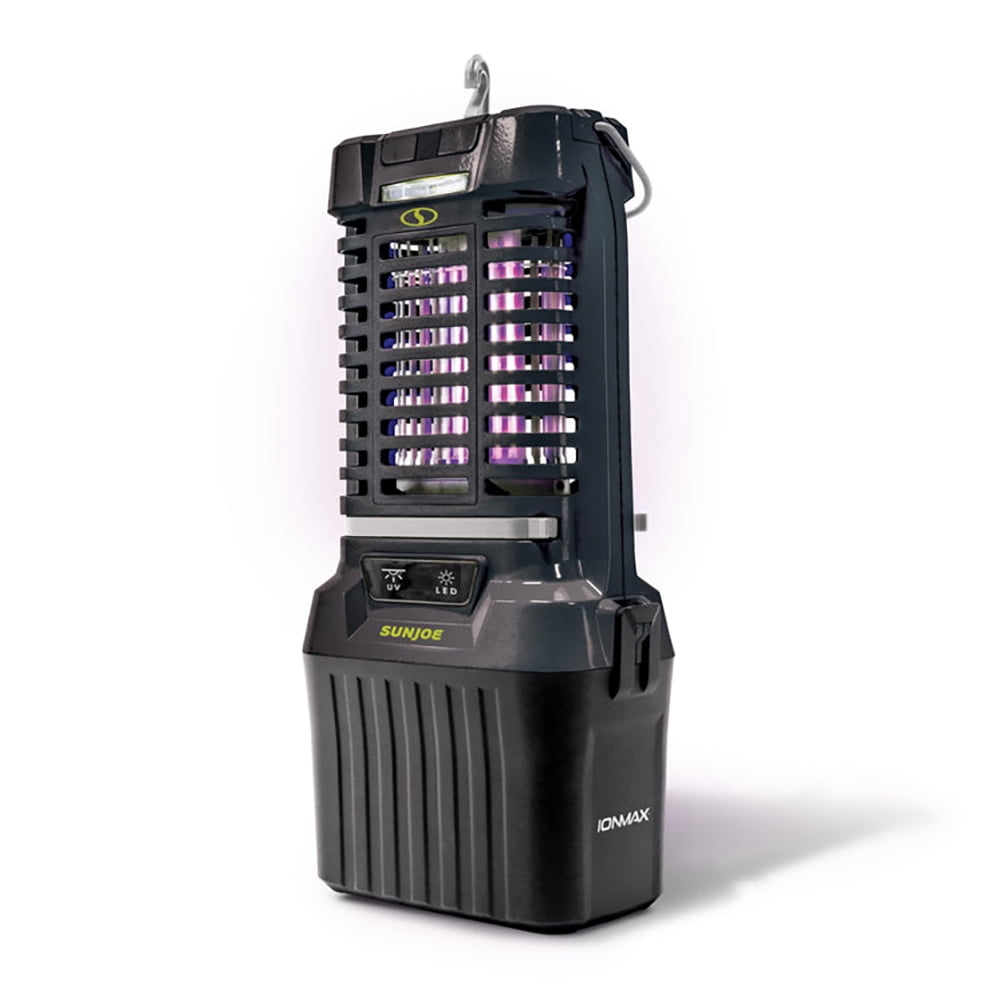 Open Box Sun Joe 24V-BZ100-LTE 24-Volt* IONMAX Cordless Indoor/Outdoor Bug Zapper Kit | 1-Acre Coverage | W/ 2.0-Ah Battery + Charger