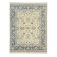 thumbnail image 5 of K2 Floor Style Umbria Ivory/Light Blue Hand Made Wool Area Rug, 5 of 5
