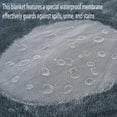 thumbnail image 5 of Cuddle Puddle Waterproof Blanket - Lovers Blanket Waterproof,Cuddle Puddle Blanket - Designed for Couples Who Value Comfort,Couples Blanket for Bed Couch Sofa,Reversible & Machine Washable, 5 of 7