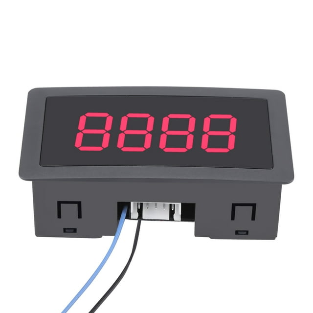 Mesureur Numérique, Compteur Numérique à LED Usure Stabilité Exécution Exquise Performances Supérieures pour la Mesure