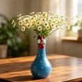 thumbnail image 5 of Elegant Long Neck Chick Ceramic Vase Colorful Chicken Statue Big Eye Cartoon Resin Rooster Vase Funny Outdoor -Shaped Vase for Desk Shelf Display Lawn Yard Office Home Decor, 5 of 7