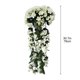 thumbnail image 2 of Flores artificiales, flores falsas, flores artificiales, ramos de rosas simuladas, cestas colgantes de pared con flores simuladas, paisajismo decorativo, flores artificiales, flores de ratán para deco, 2 of 6