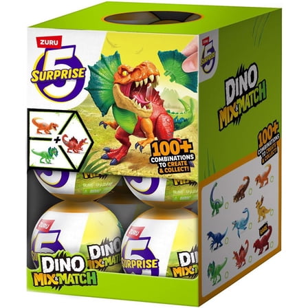 5 Surprise Mix & Match Dino Mystery Box (27 Packs)