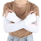 thumbnail image 4 of Cubierta De Brazo De Seda De Hielo, 1 Par De Cubiertas De Brazo De Protección Solar Anti UV Ice Cool Tela De Nylon Mangas De Dedo Transpirables Para Correr Para Hacer Ejercicio ANGGREK Otros, 4 of 8
