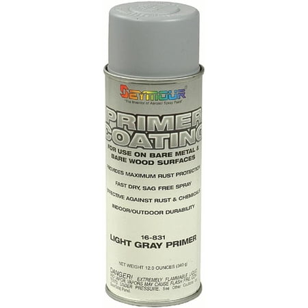 New Seymour Hi-Tech, Primer Spray Paint, Light Gray 16-831 - Walmart.com