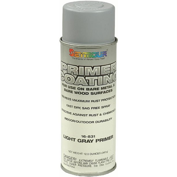 New Seymour Hi-Tech, Primer Spray Paint, Light Gray 16-831 - Walmart ...