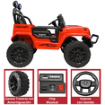 thumbnail image 4 of Camioneta Montable Electrica para Niños con Luz Led y Sonido Conexión Bluetooth 12v - Rojo, 4 of 8