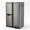 Matte gray, variant on Gaderth 3in1 Trash Can, 16 Gal 3 Compartment Garbage Cans with Foot Pedals for Kitchen, Stainless Steel Trash and Recycle Bin Combo with Lid&Plastic Inner Buckets