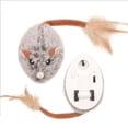 thumbnail image 1 of Smart Cat Toy Electric Mouse Interactive Toy Self-Playing Kitten Toy USB Ch, 1 of 1