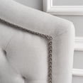 thumbnail image 4 of Kori Contemporary Fabric Full/Queen Headboard, Light Gray, 4 of 4
