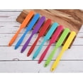 thumbnail image 3 of Set de 8 Mini Espátulas Antiadherentes de Silicona para Cocina Multicolor Ormromra YQ-1290, 3 of 8