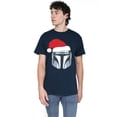thumbnail image 4 of Star Wars The Mandalorian T-Shirt de Noël Mando Adulte, 4 of 6