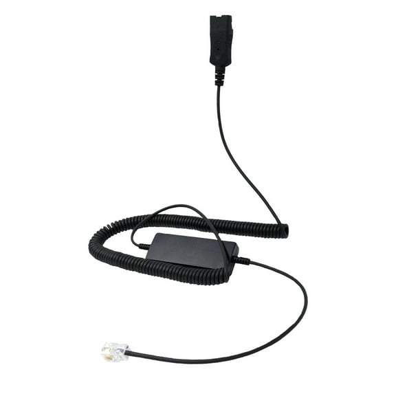 NEW - Intelli Cord for Plantronics Headsets | Use with H/HW series Plantronics headsets with Cisco Nortel, Polycom, NEC, Mitel, Toshiba, ShoreTel, and Yealink (PLX 8900-PLT)