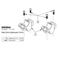 thumbnail image 4 of Elevador De Manillar De Motocicleta, Soporte De Movimiento Trasero Compatible Con Honda Xadv 50, Abrazadera Elevadora De Barra De Manillar Methold VI011844-01, 4 of 6