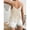 A1 Beige, variant on Womens Western Cowgirl Fringe Top -Sleeveless V-Neck Crochet Crop Top Boho Knitted Spaghetti Straps Vest Country Concert Outfits Festival Tassel Hem Rodeo Camisole Rave Tank Shirt White