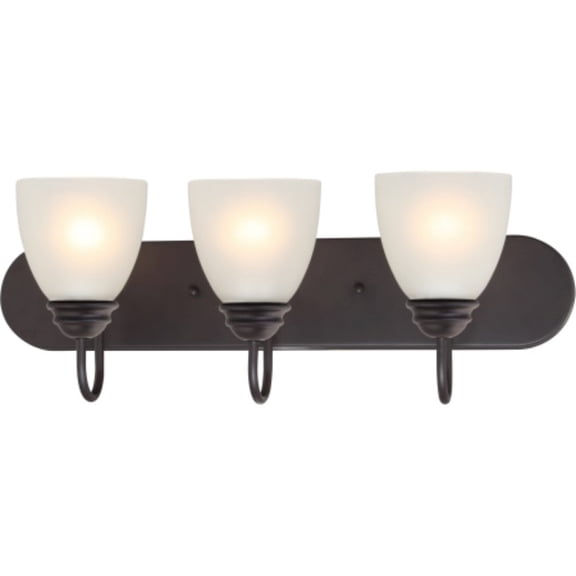 Volume Lighting V1983 Mari 3 Light 24" Wide Bathroom Vanity Light - Bronze