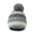 thumbnail image 2 of Fewfanhot Cuffed Beanie Knit Hat for Women and Men - Skiing, Fishing and Hiking Hat with Pompom Keep Your Head and Ears Warm in Style, 2 of 3