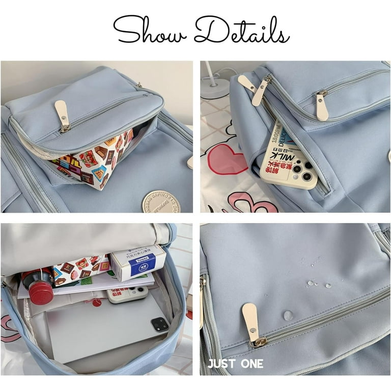 Preppy Backpack Cute Vintage Backpack Light Academia Aesthetic