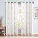 thumbnail image 2 of Cortinas Jinchan Boho de lino para sala de estar, 2 paneles, 244 cm, 2 of 9