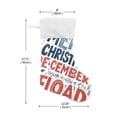 thumbnail image 2 of Merry Christmas Large Size Christmas Stockings Xmas Stocking Holiday Party Decorations, 2 of 8