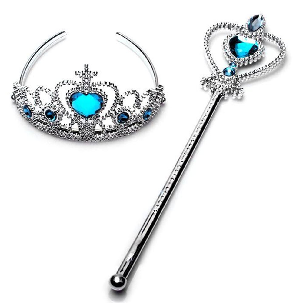 Taicanon Princess Dress Up Princess Wands Tiaras and Crowns for Little
