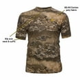 thumbnail image 2 of Blocker Outdoors Shield Series Fused Cotton Short-Sleeve Shirt, Camo Hunting Clothes for Men (Realtree Excape, Large), 2 of 7