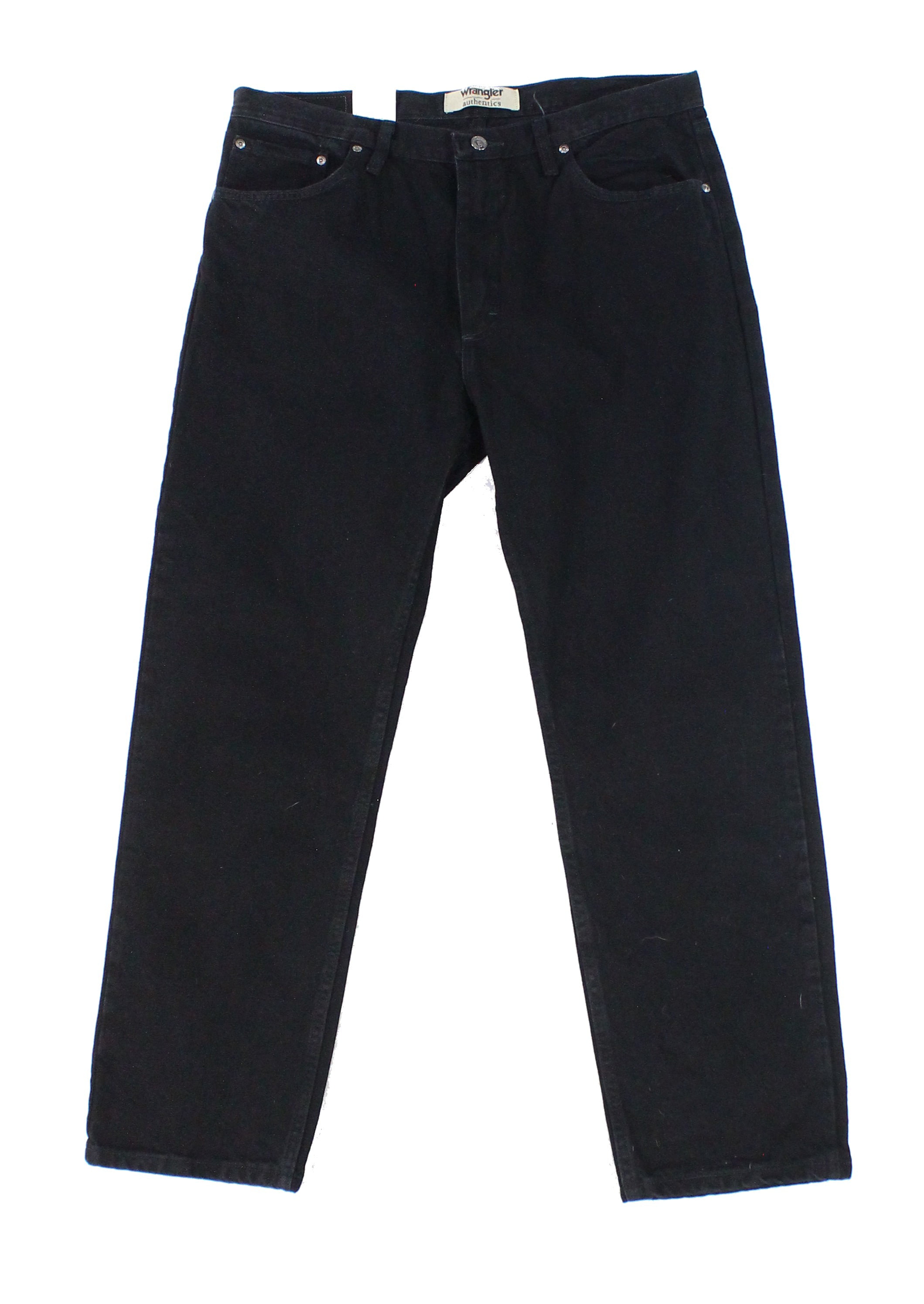 Wrangler Mens 38X30 Classic Straight Leg 5-Pocket Jeans - Walmart.com