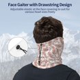 thumbnail image 4 of Neck Gaiter Face Cover Scarf, Paisley Pattern No.9095 Soft Face Sun Mask Cover Scarf Headband Cooling Sweat Absorbing Bandanas Hiking Cycling Running, 4 of 7