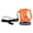 Orange, variant on Suodoka Electric Car Polisher Machine Buffer Polisher Waxer Kit with 2 Pads for Car Detailing Polishing and Waxing, 40W 12V High Power Motor, Low Noise Operation, Ergonomic Handle, Black