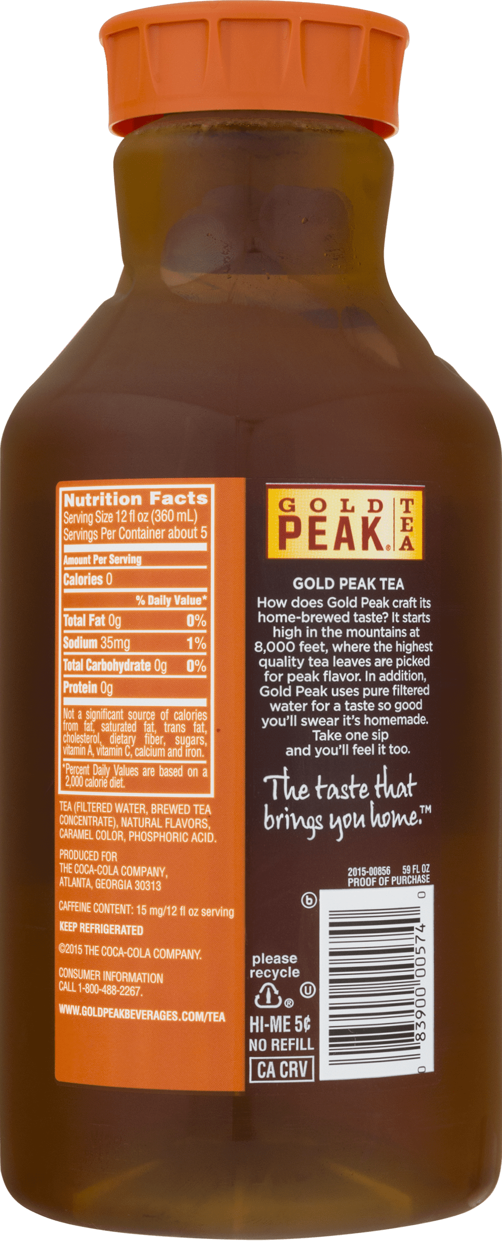 Gold Peak Sweet Tea Nutrition Information Nutrition Ftempo