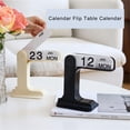 thumbnail image 6 of Ywmsfl Desk Permanent Calendar Flipping Permanent Calendar with Dates Week Month Displays Tabletop Calendar for Home Decoration, 6 of 7